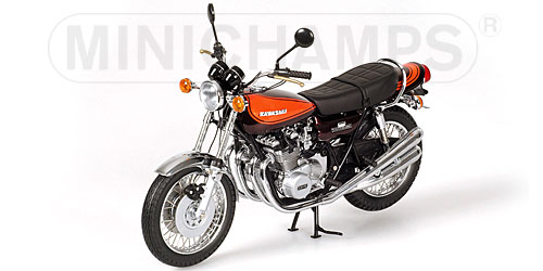 Kawasaki Mach IV 1969 1:24 moto Ixo Altaya Diecast